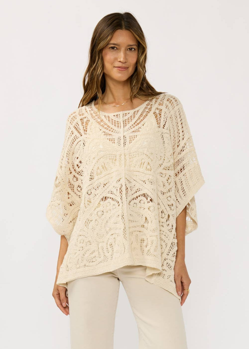 Beachy Vibes Crochet Top/Cover Up