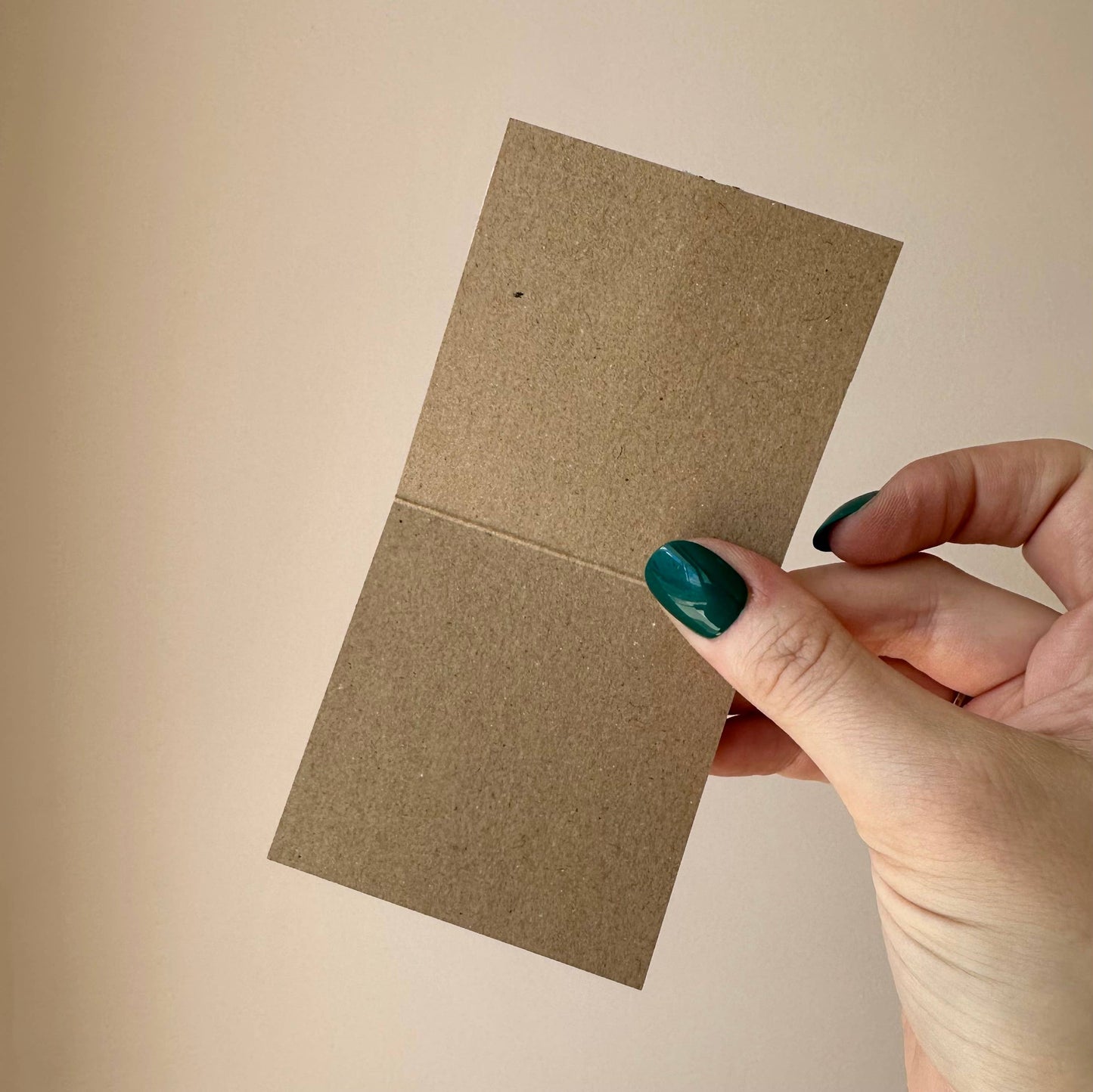 Happy Birthday Mini Pink Dried Floral Bouquet Card