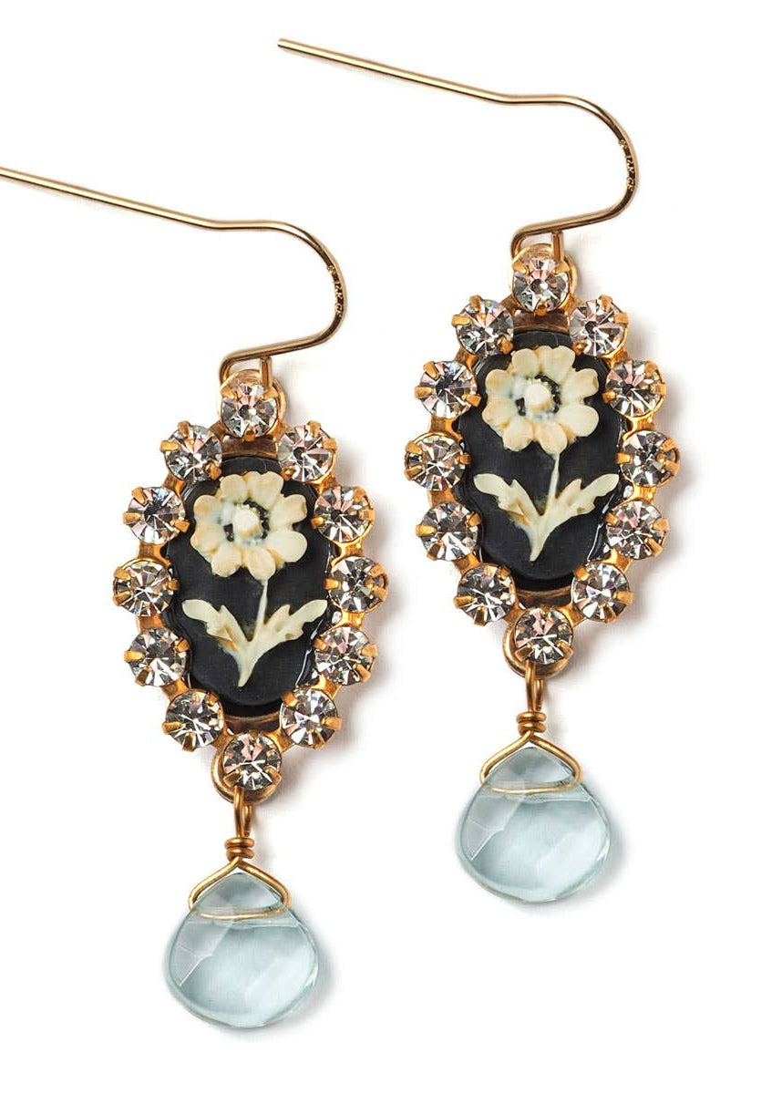 Midnight in the Garden Earring