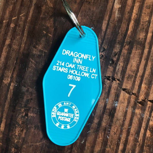 Motel Key Fob - Dragonfly Inn