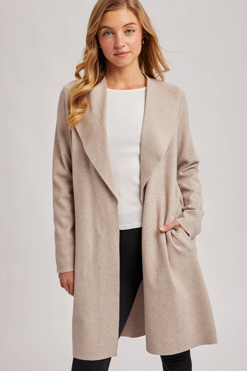 Modern Longline Knit Cardigan