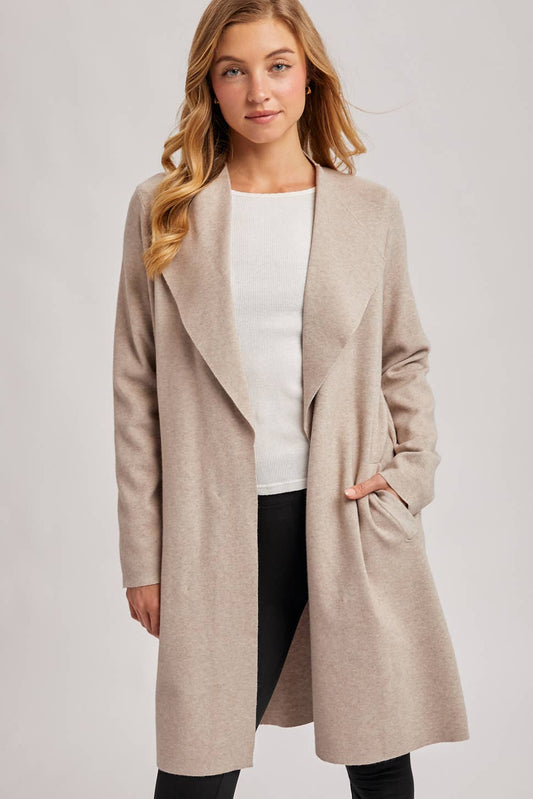 Modern Longline Knit Cardigan