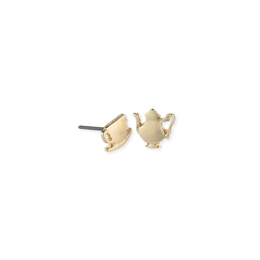 Tea Set Post Earrings