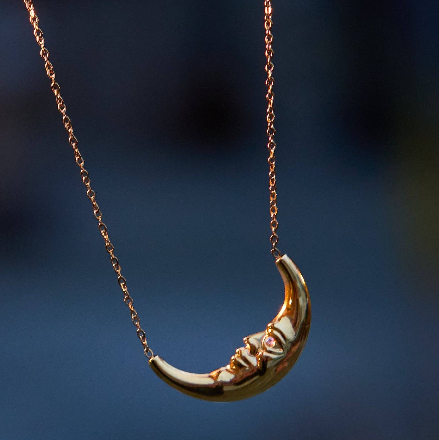 Moonstruck Necklace - 18K Gold Plated