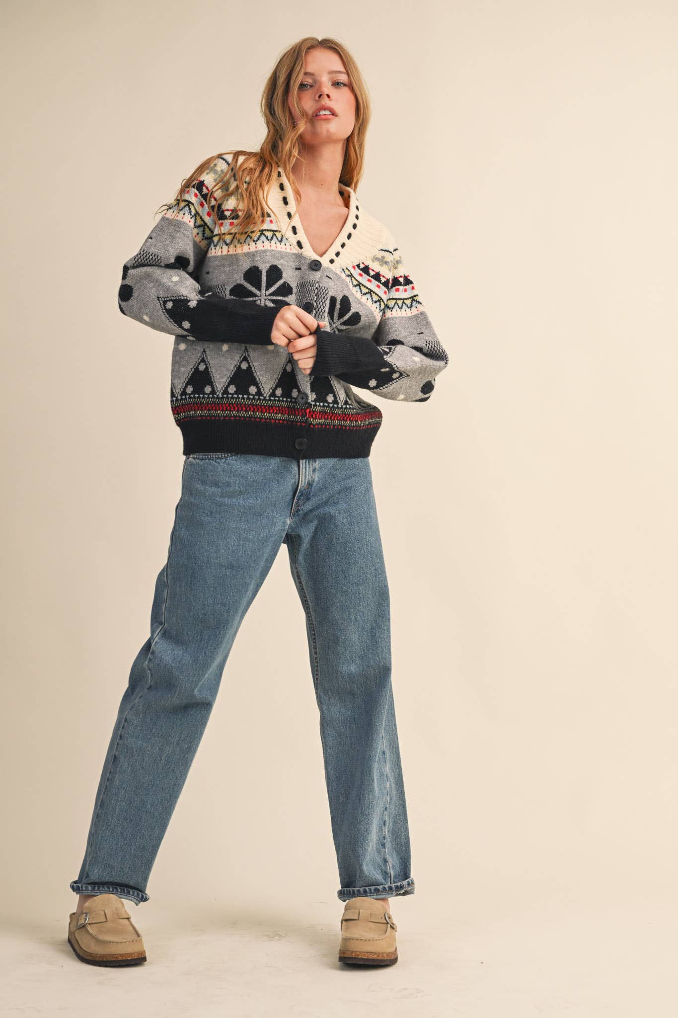 Winter Feels Shawl Collar Cardigan Sweater