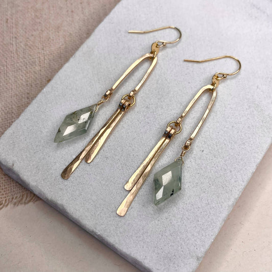 Diamond and Tine Earring