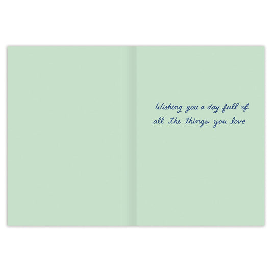 Sweet Treats Hedgehog Birthday Card