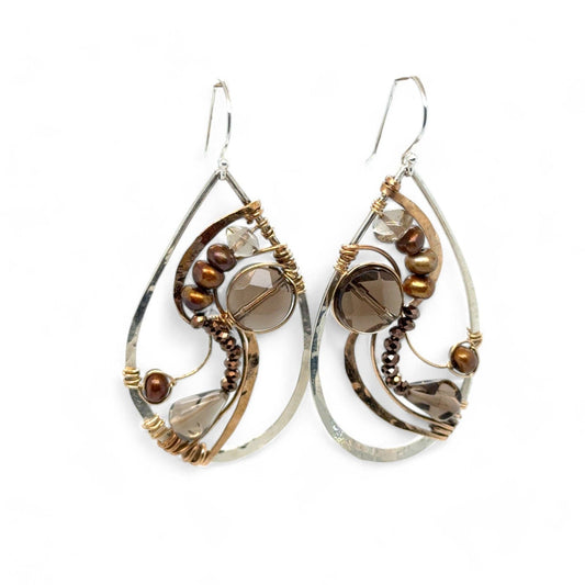 Smokey Quartz Earrings