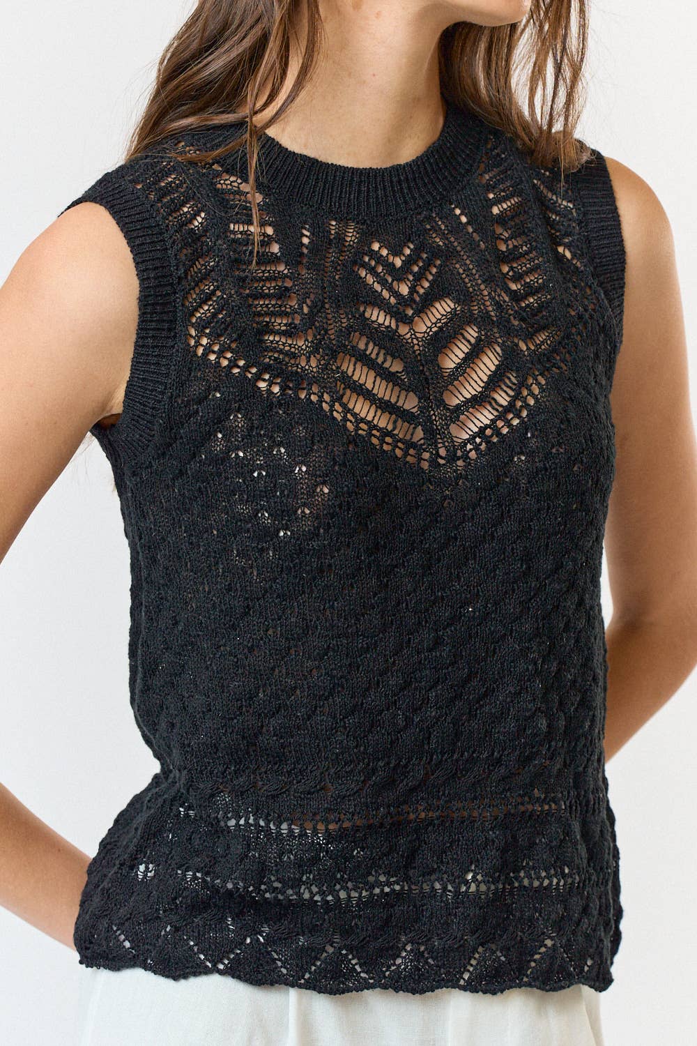Summer Sleeveless Sweater