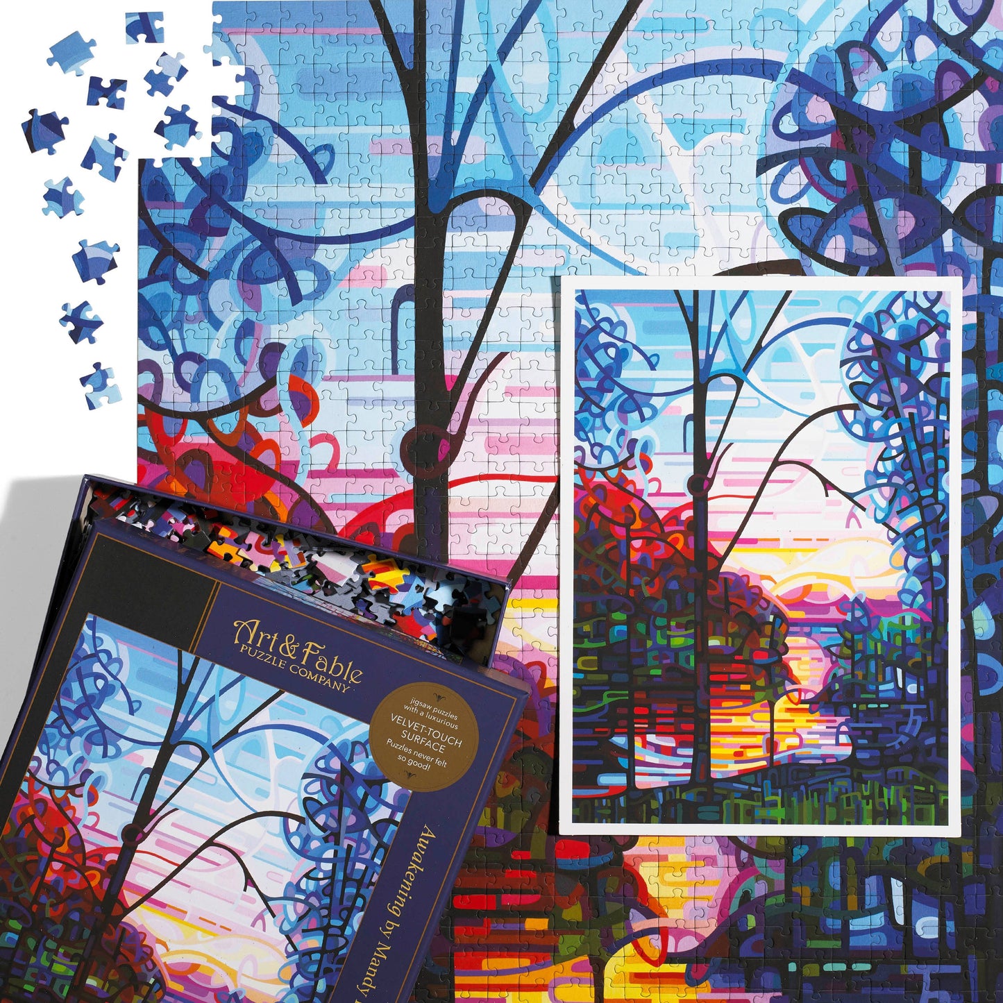 "Awakening" 1000-pc Velvet-Touch Jigsaw Puzzle