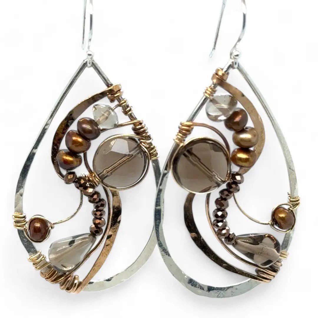Smokey Quartz Earrings