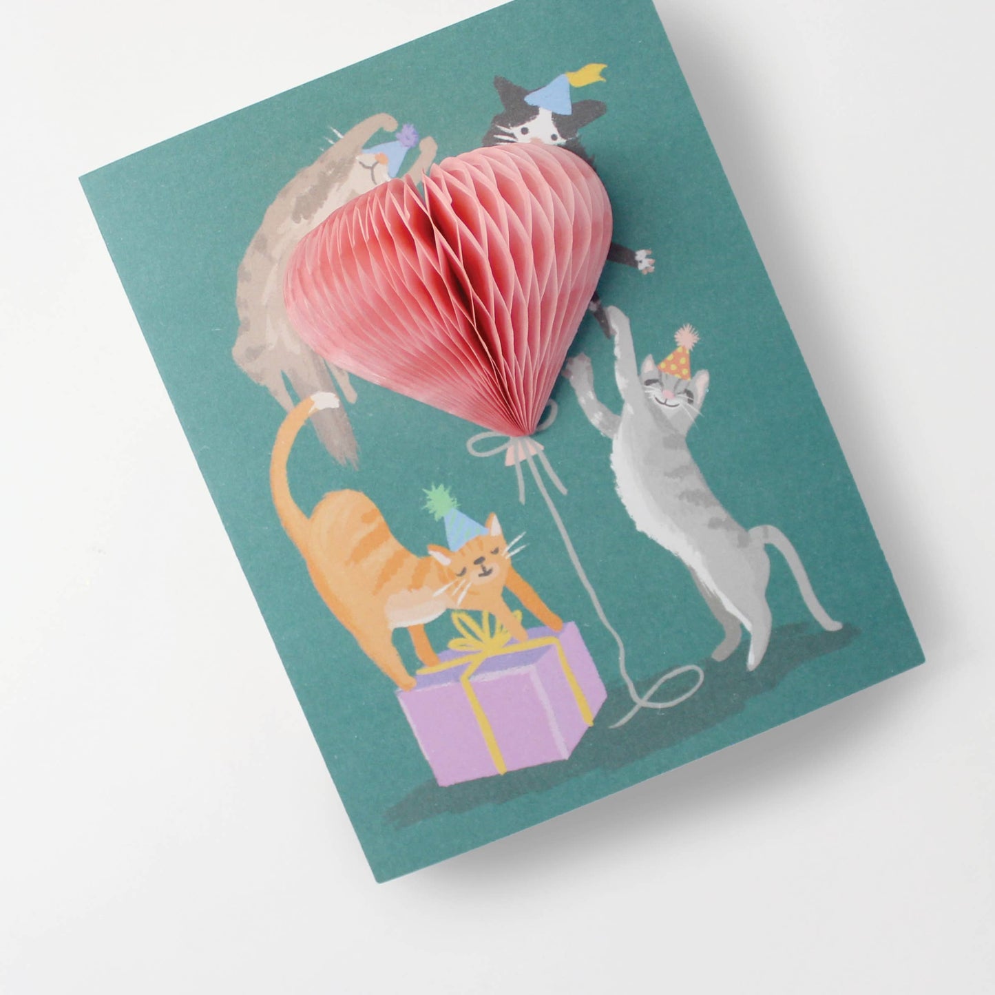 Pop-up Party Kittens - Birthday Card