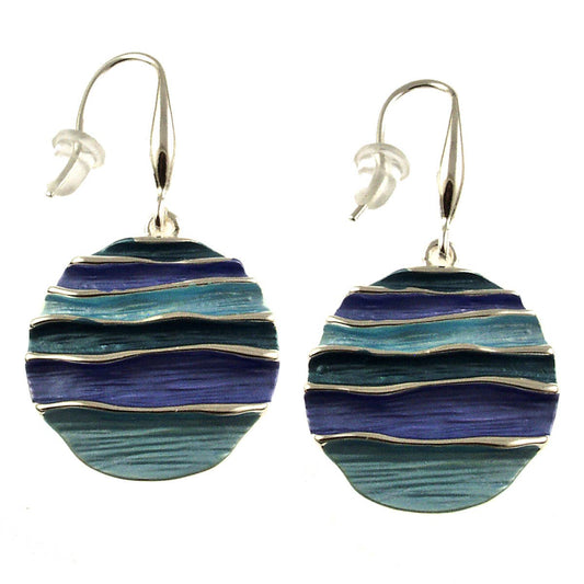 Ocean Waves Earring