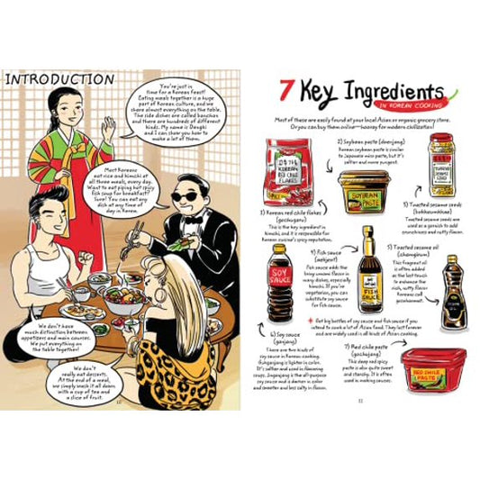 Cook Korean!: A Comic Book with Recipes