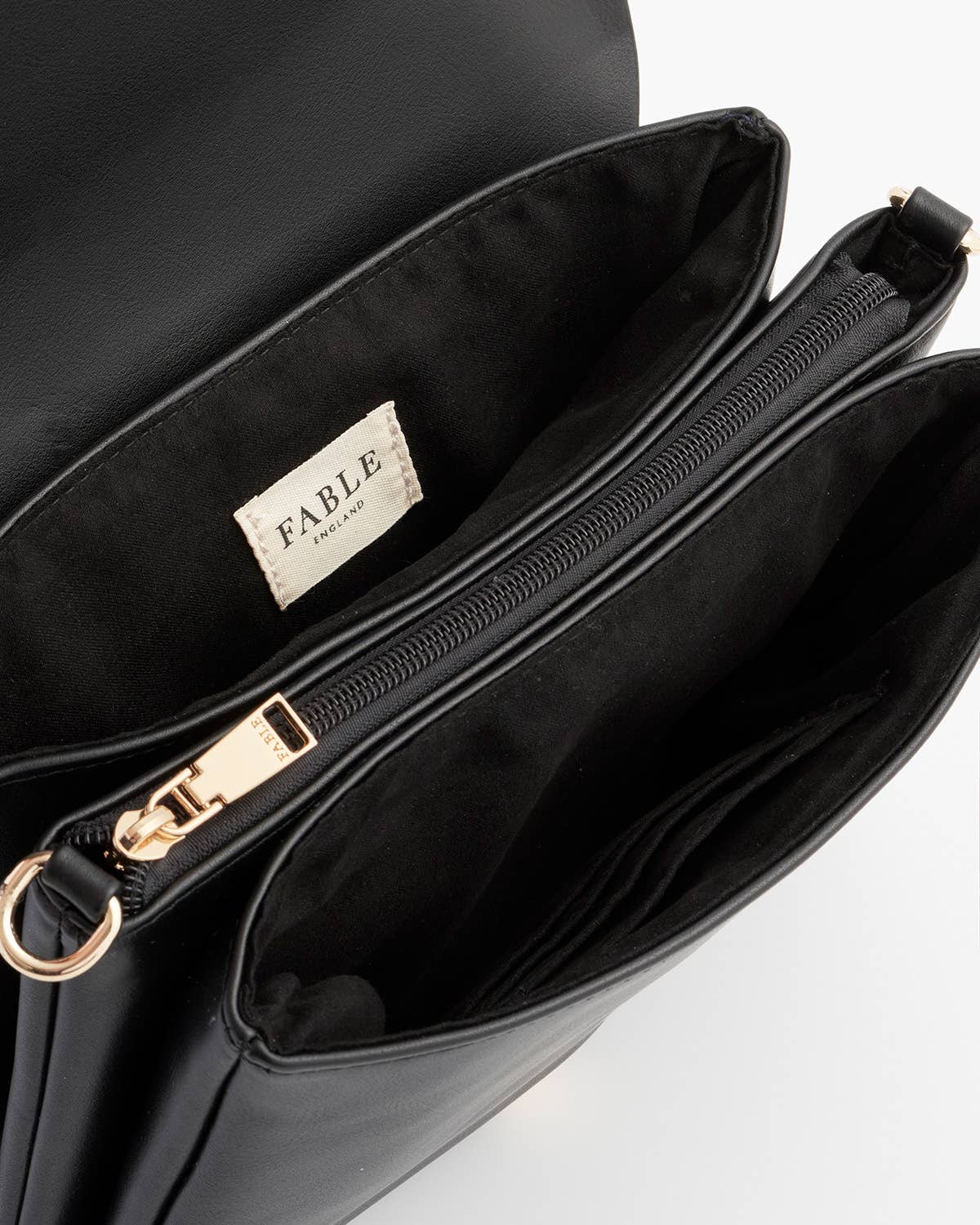 Deco Blooms Black Crossbody Purse