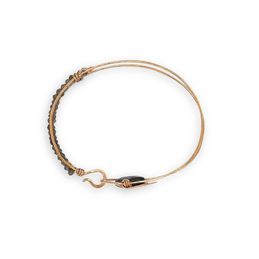 Smokey Quartz Cuff Bracelet
