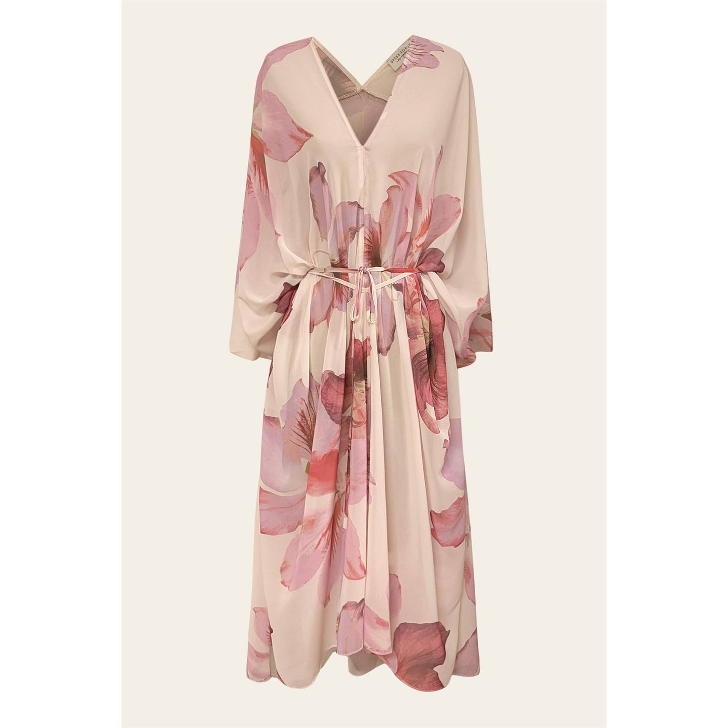Orchid Bloom Kaftan Dress