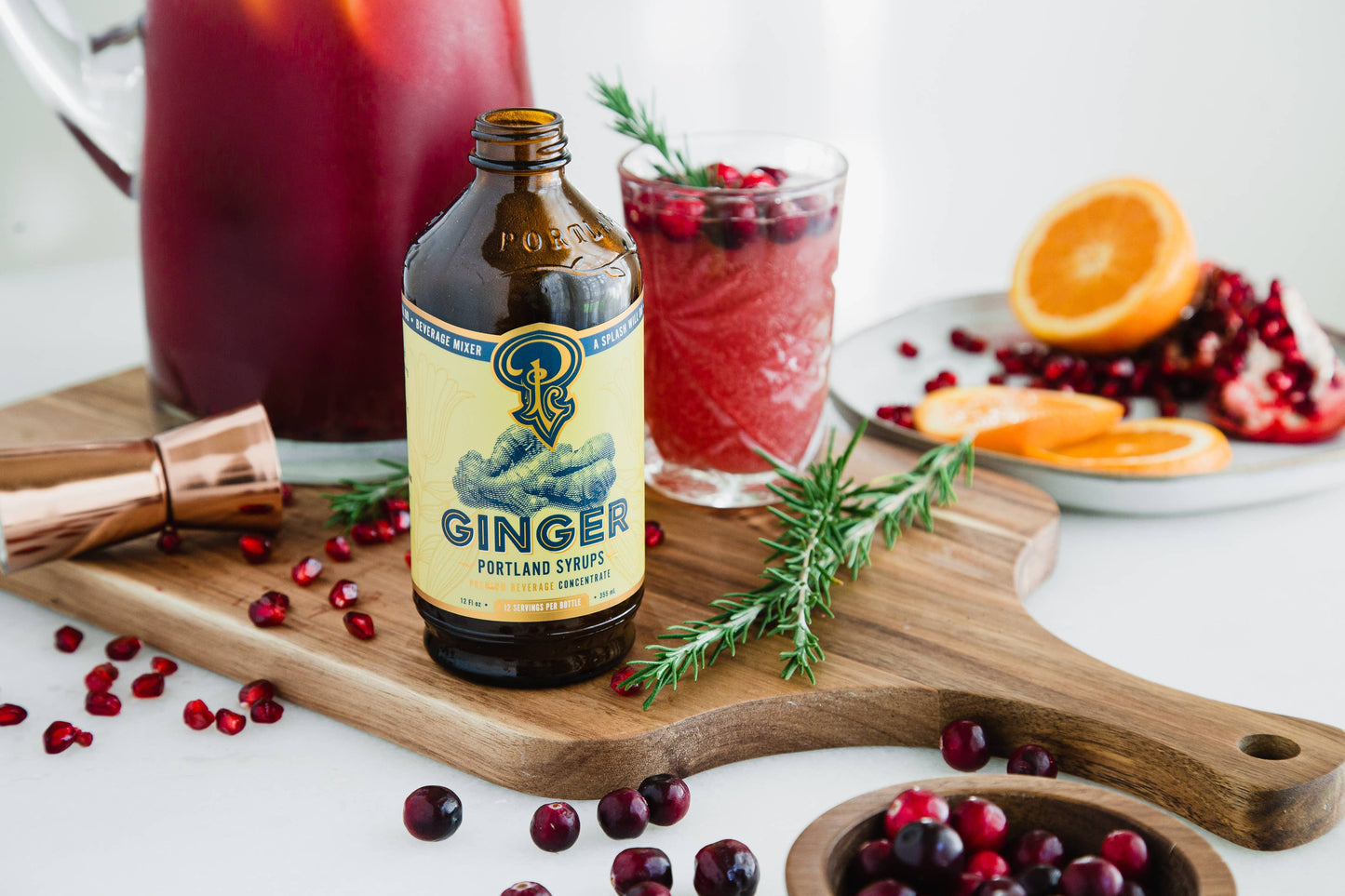 Ginger Syrup - Cocktail / Mocktail Drink Mix