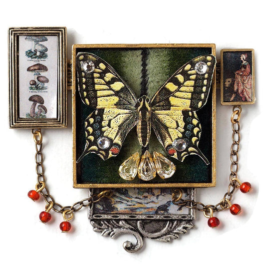 The Collectors Pin With Butterfly