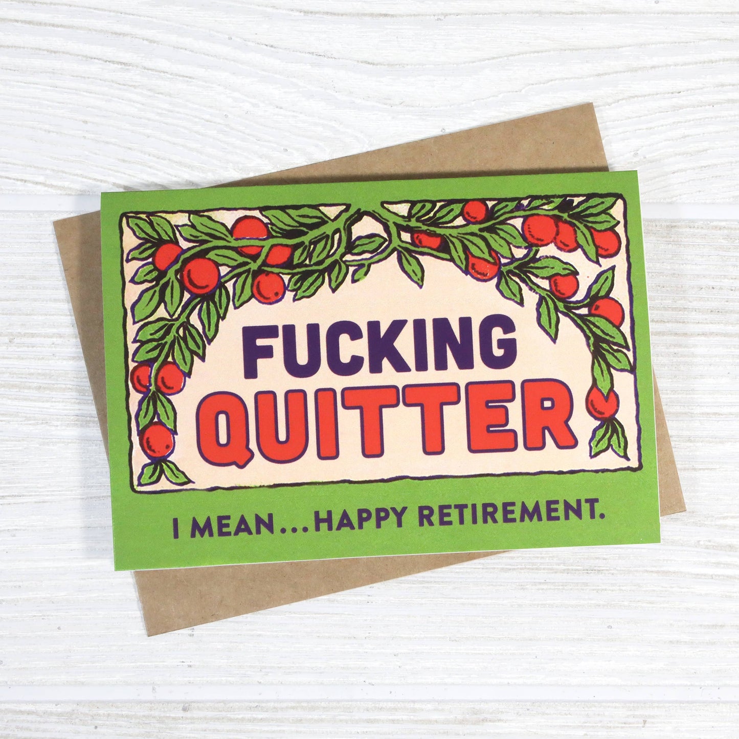 Happy Retirement Vintage Greeting Card