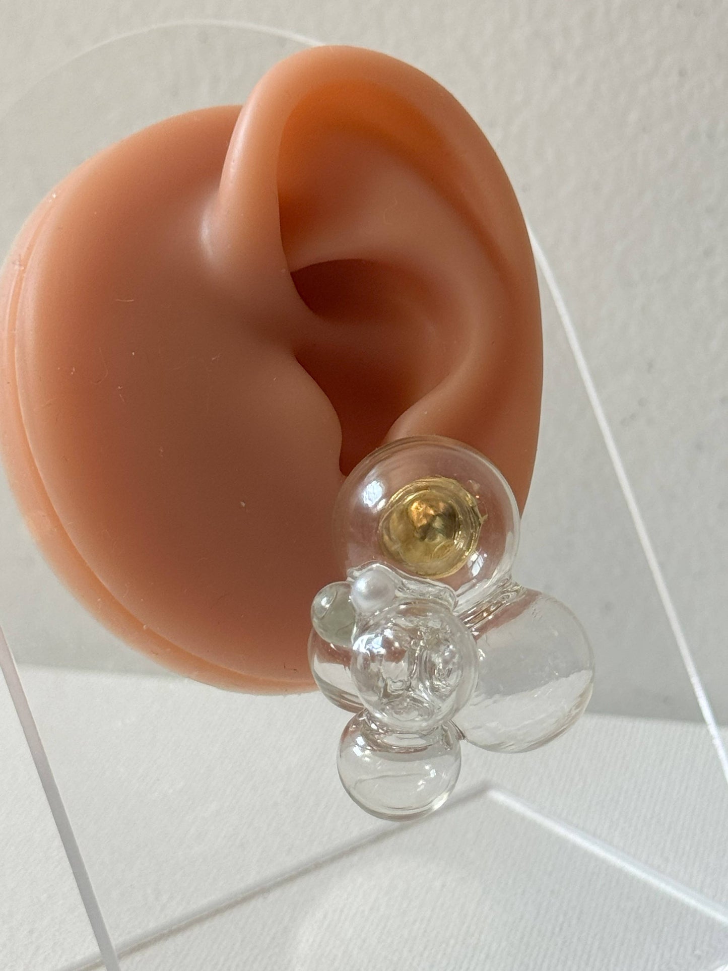 Glass Bubble Earrings - The Ivan