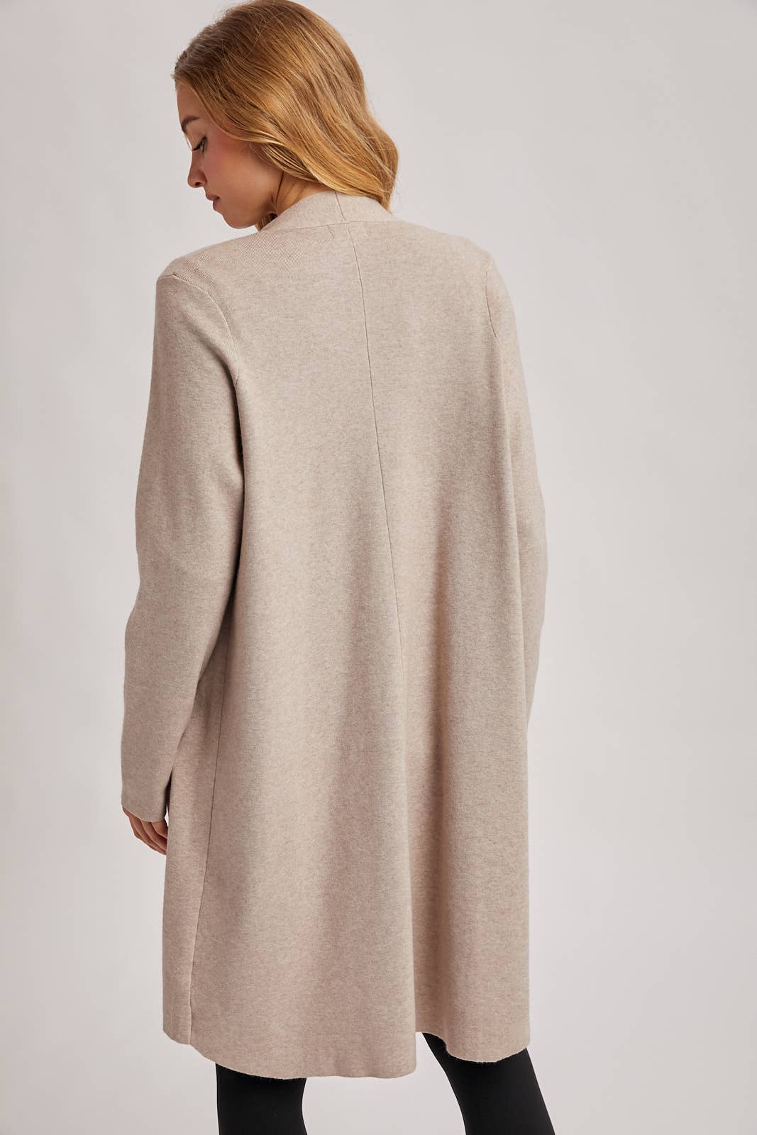 Modern Longline Knit Cardigan