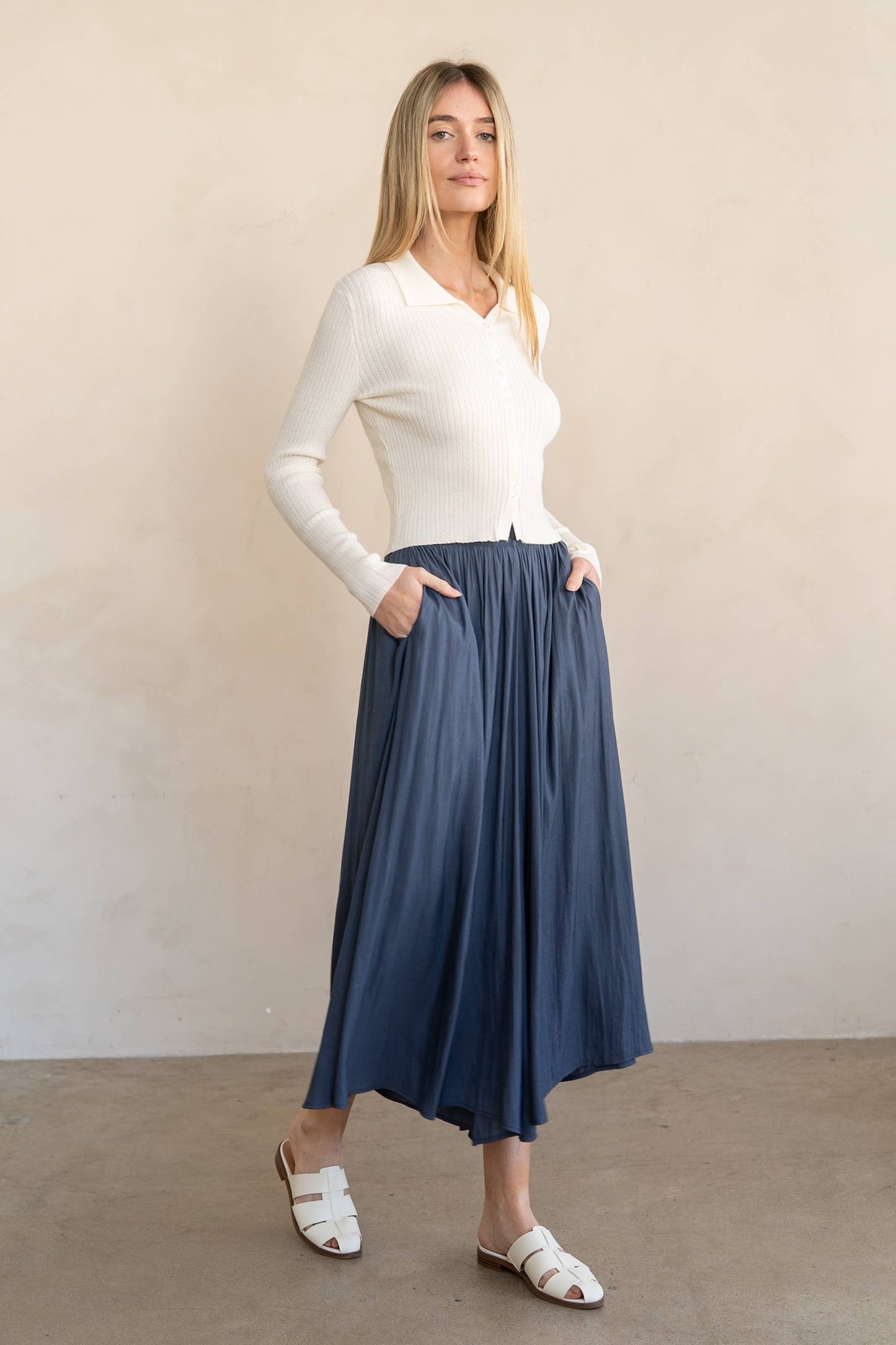 Sophisticated Wide Leg Palazzo Pant