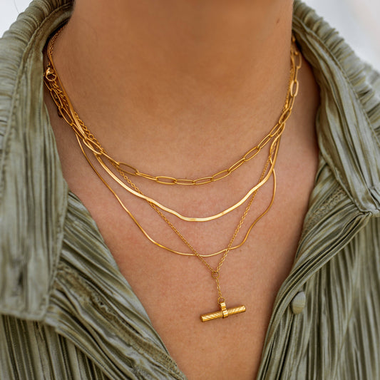 Everly Necklace - Gold