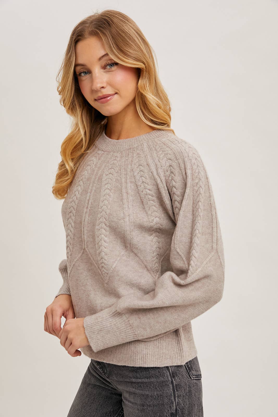 Manchester Cable Knit Sweater