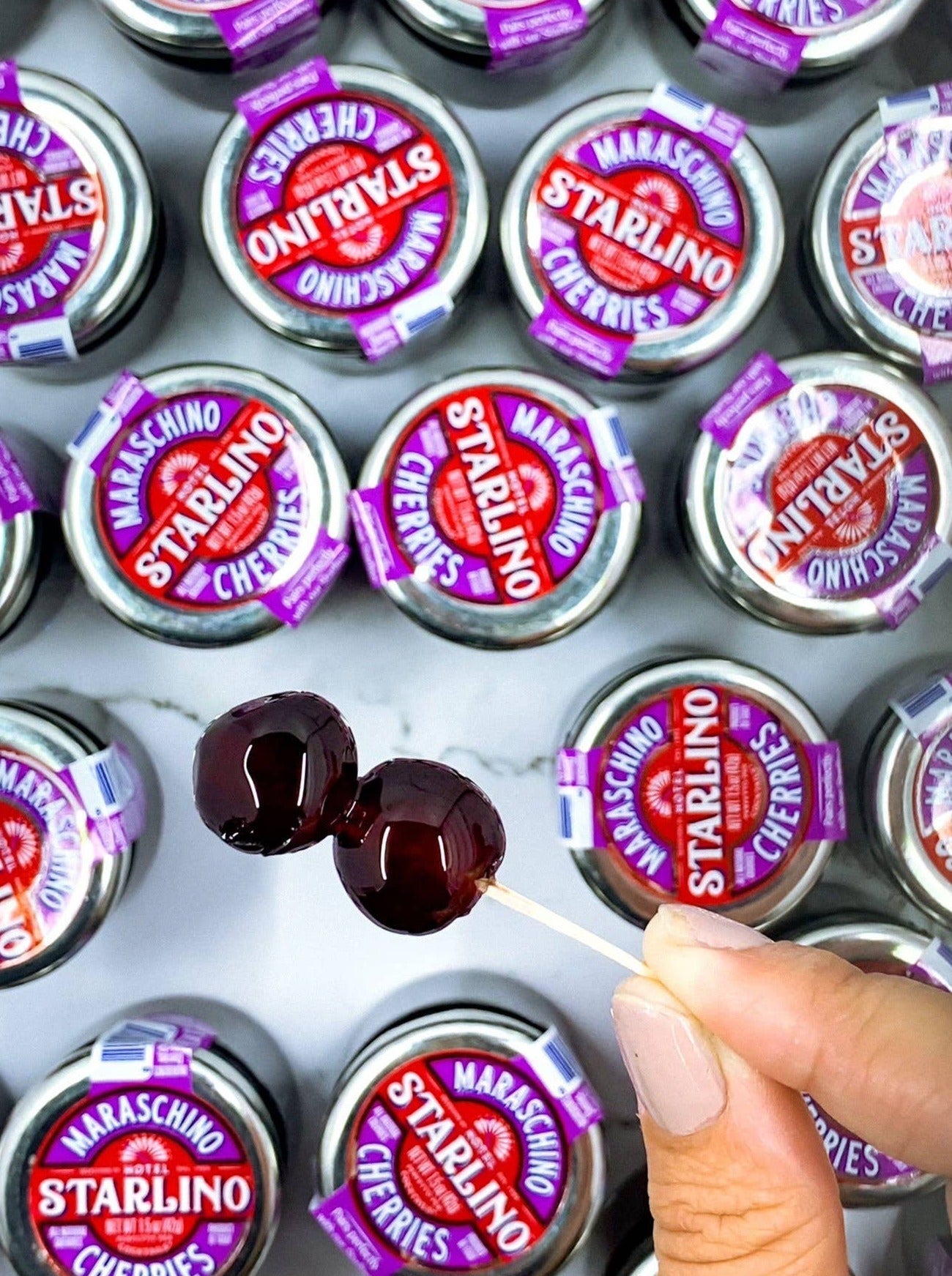 Hotel Starlino Italian Maraschino Cherries - Mini Jar