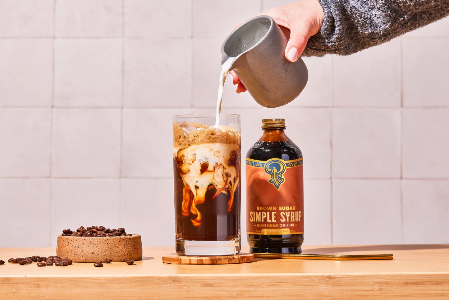 Brown Sugar Simple Syrup - Mixed Drinks & Coffee Syrup
