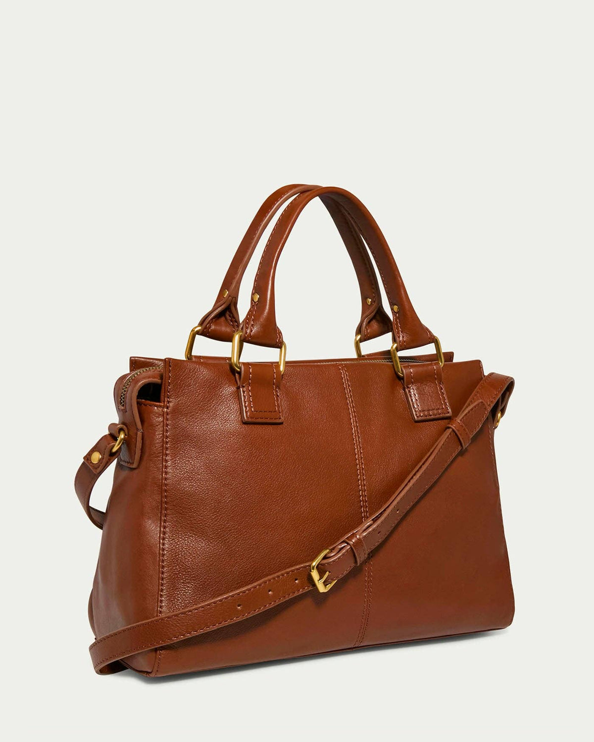 Jamestown Satchel - Brandy