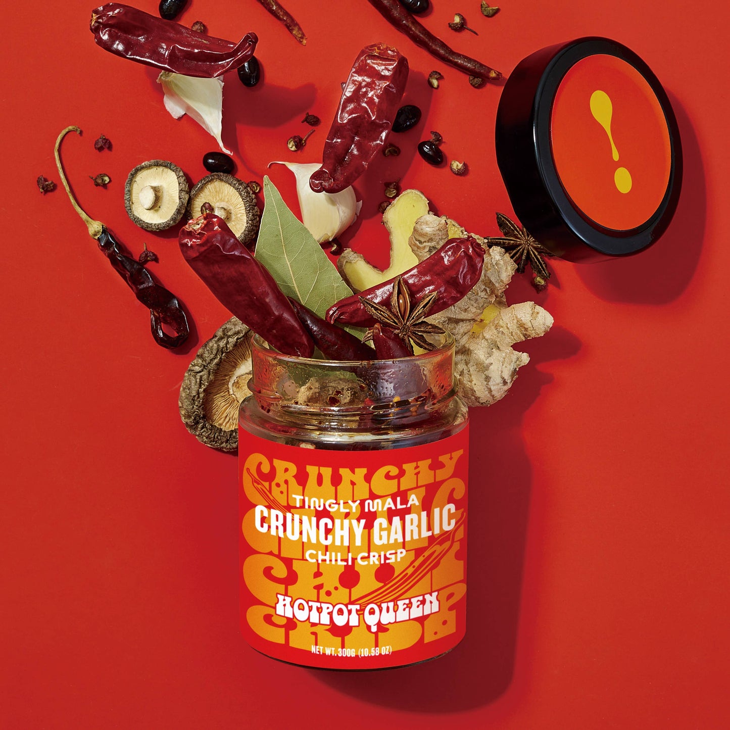 Hotpot Queen - Crunchy Garlic Chili Crisp