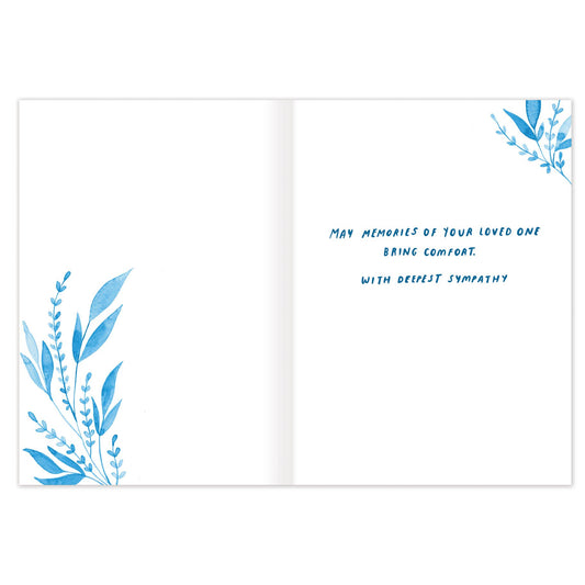 Love Is The Bridge Sympathy Card