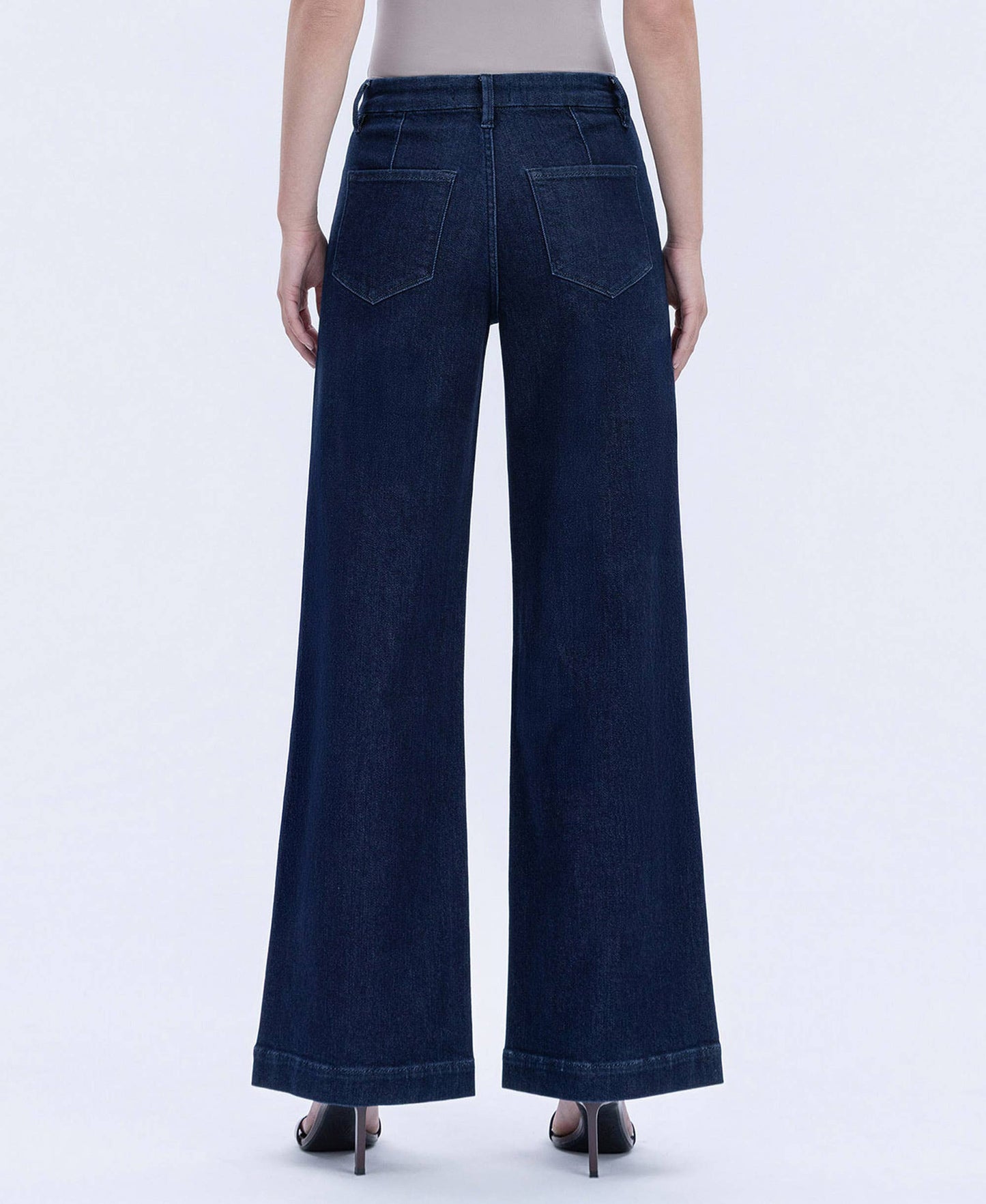 FLYING MONKEY Wide Leg Trouser Jeans