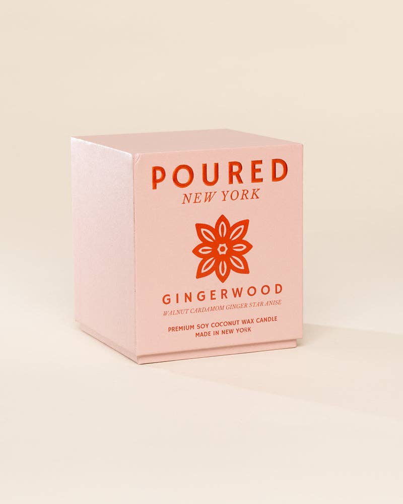 Gingerwood Candle - Poured New York
