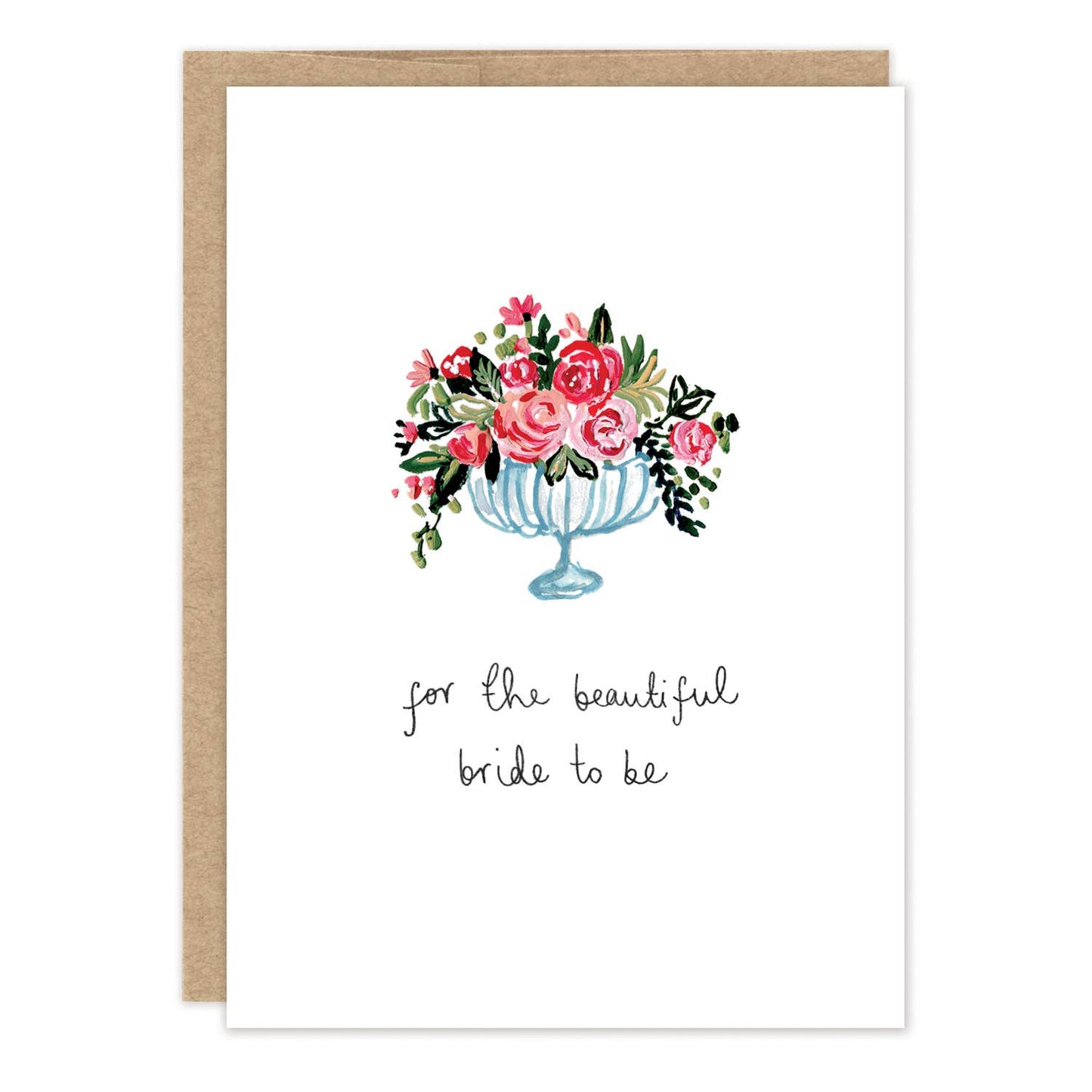 Beautiful Bride To Be Bridal Shower Card