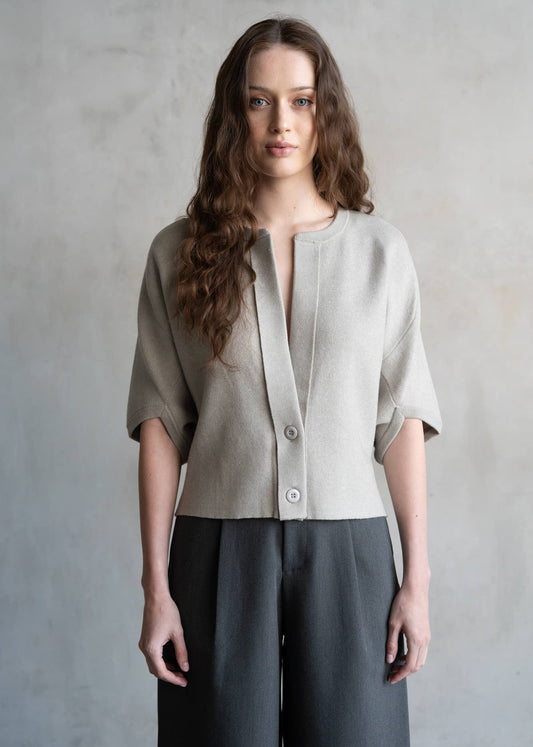 Silvia Short Sleeve Cardigan