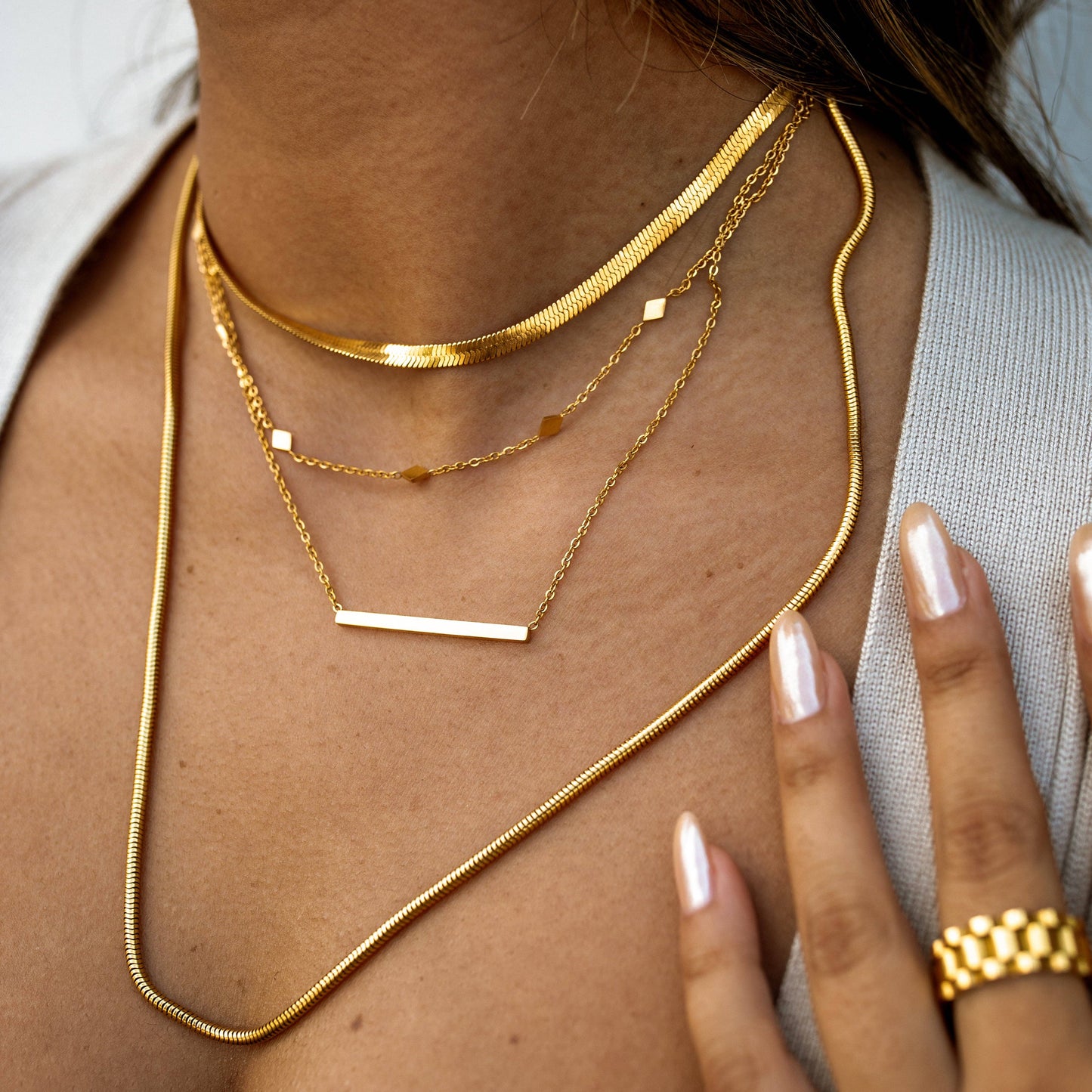 Weekender Necklace - Gold