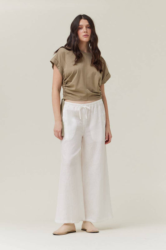 Side Scrunch Tee