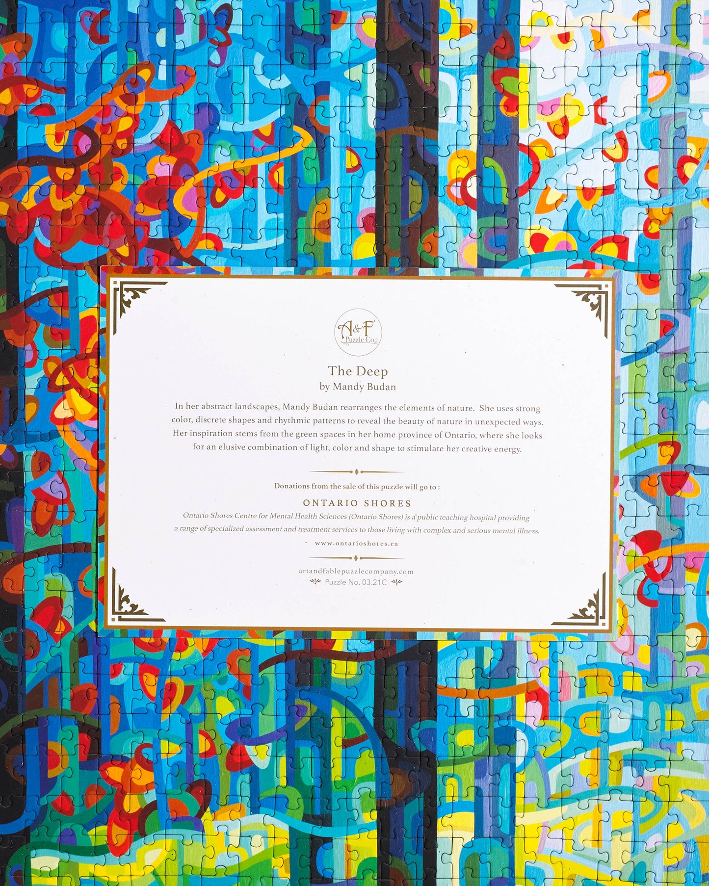 "The Deep" 500-pc Velvet-Touch Jigsaw Puzzle