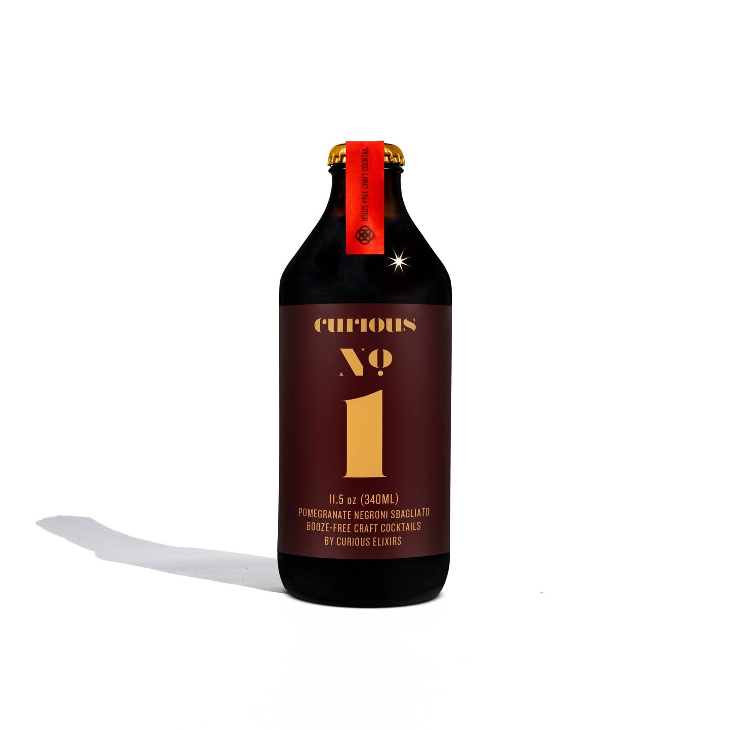 Curious Elixir No. 1 Booze-Free Cocktails: Negroni Sbagliato