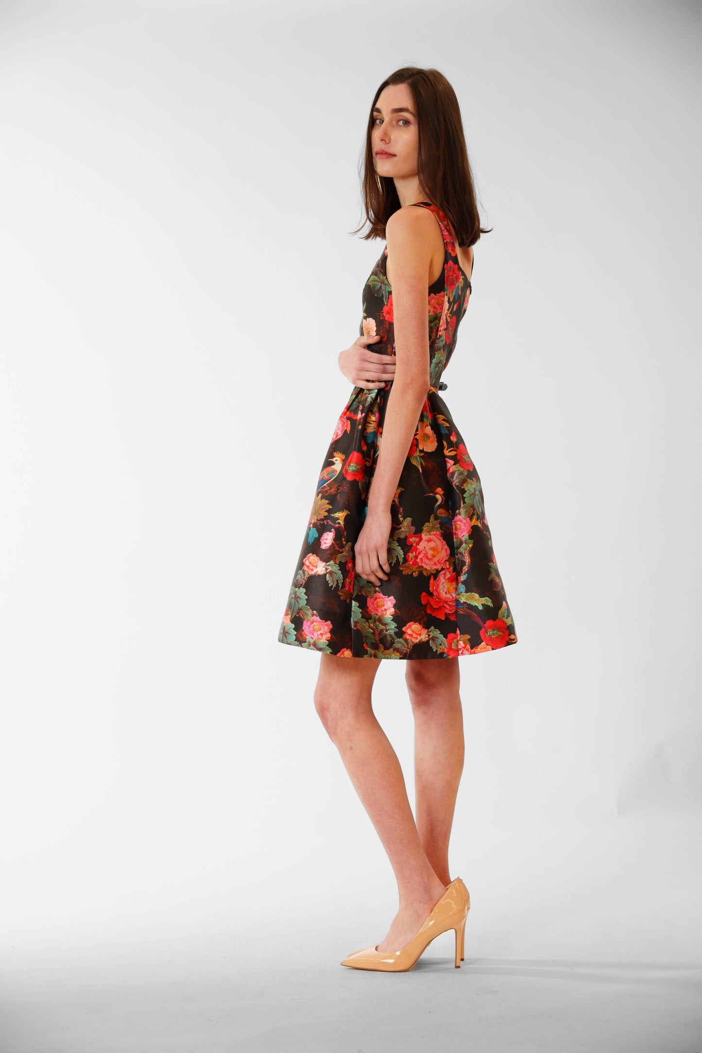 Sleeveless Fit & Flare Cocktail Dress