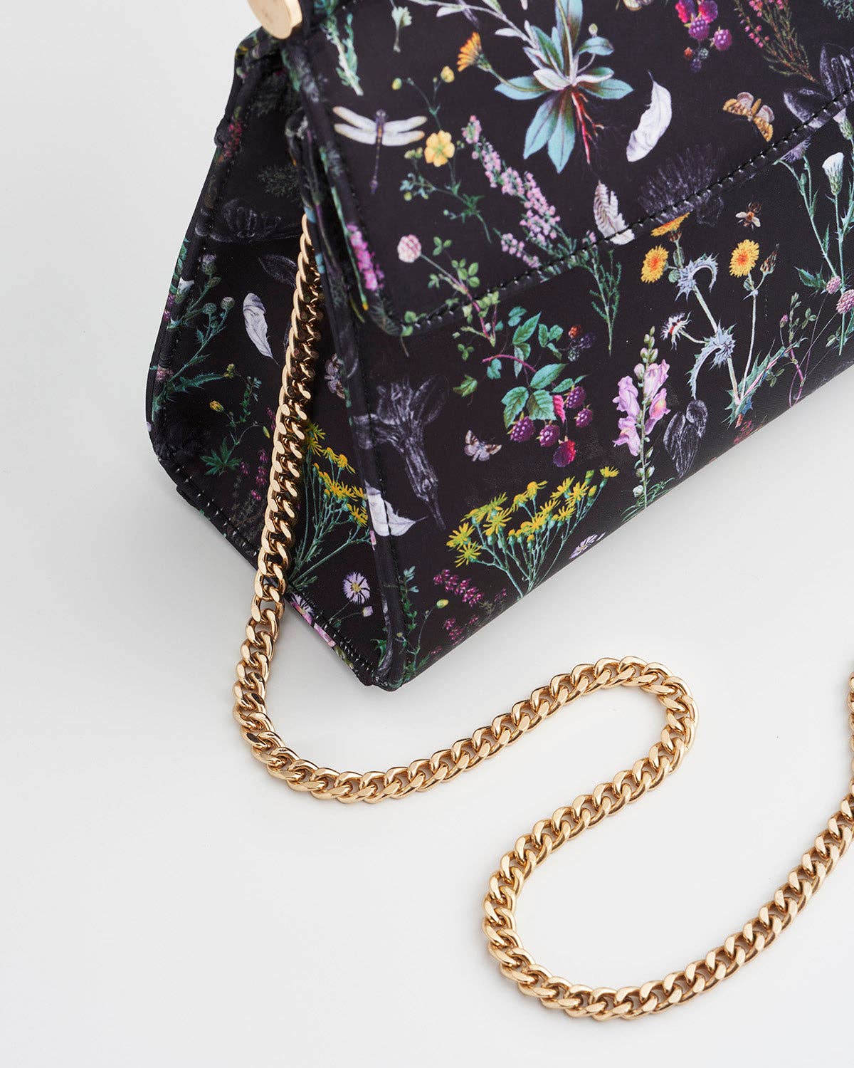 Wilderness Black Mini Top Handle Tote Bag