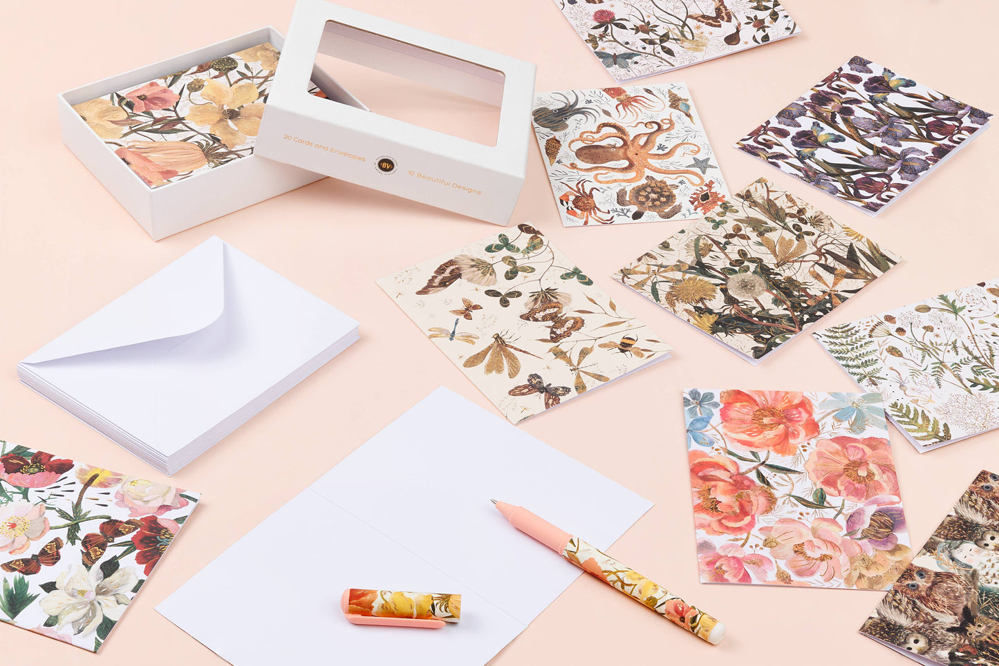 Blossom Notecards - Set of 20