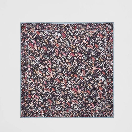 Magical Mushroom Square Scarf