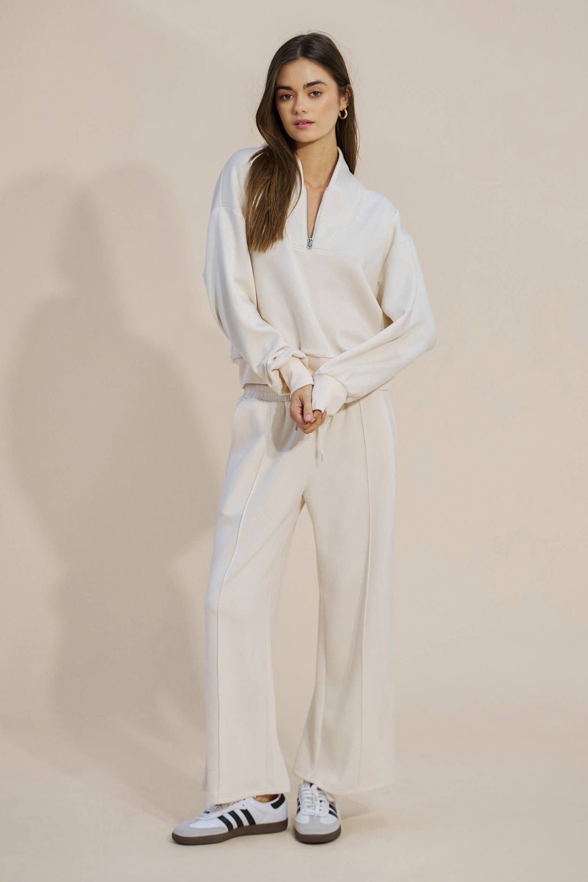 Quarter-Zip Sophisticated Sweatshirt