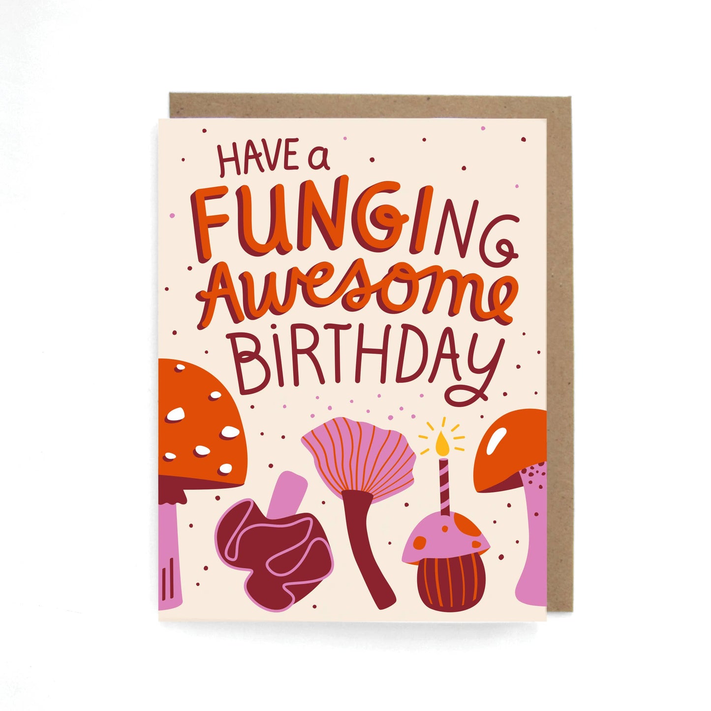 Mushroom Birthday Card