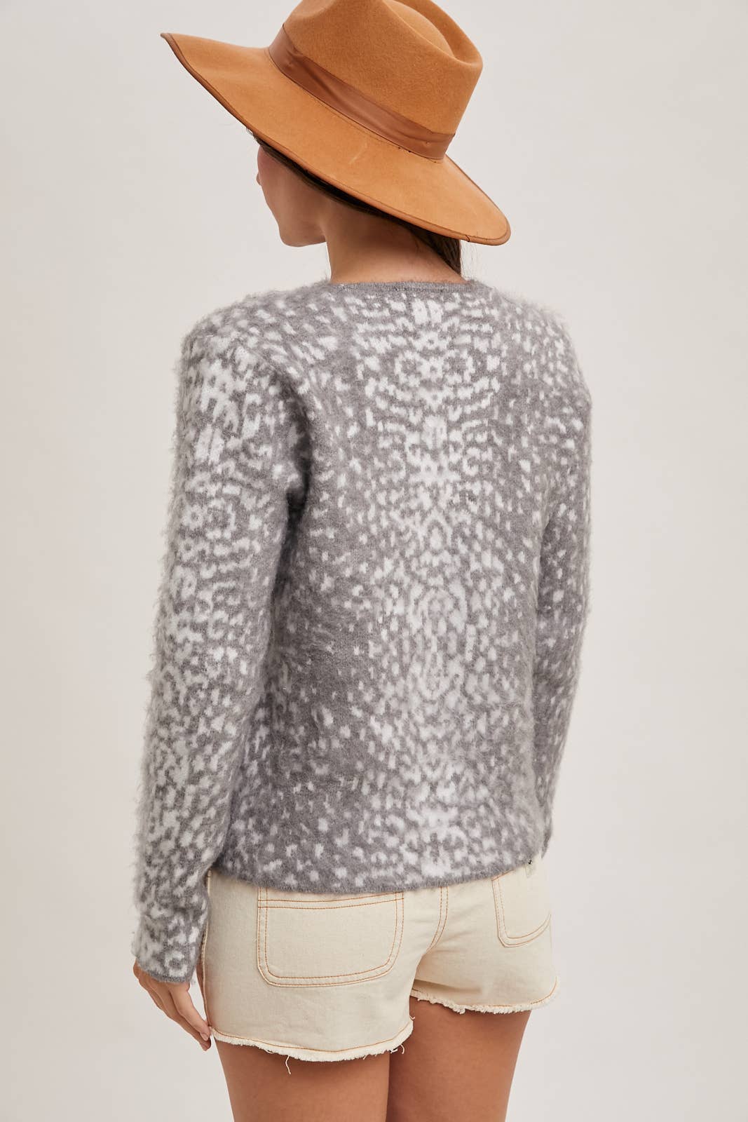 Super Soft Leopard Sweater Cardigan