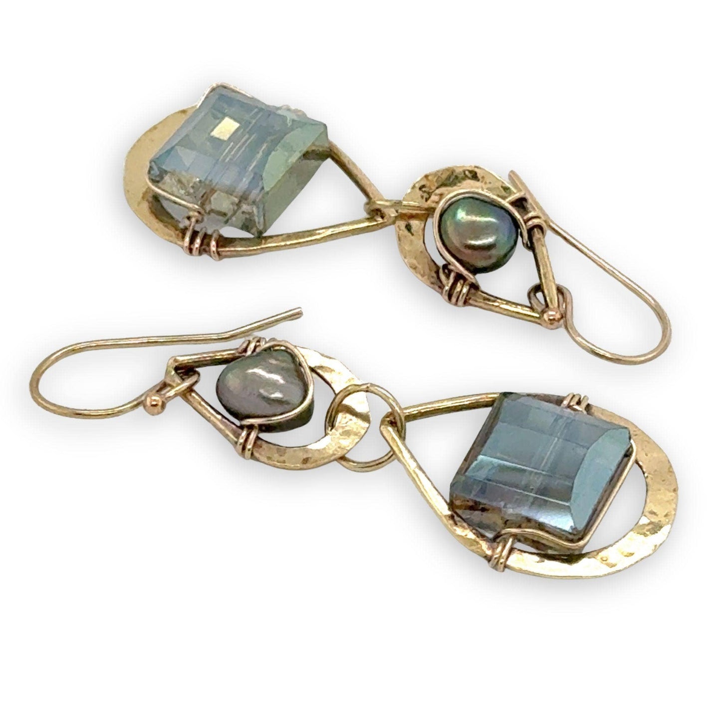 Triple Tear Drop Earrings